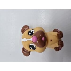 Tic Tac Toy XOXO Friends Brown Dog Figure